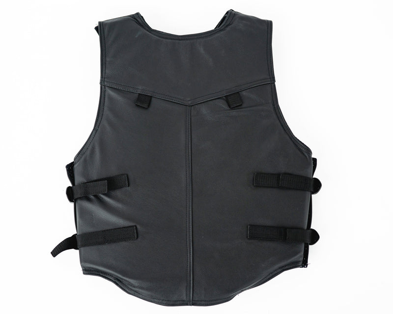 Load image into Gallery viewer, Ride Right 1200 Series Adult Rodeo Vest - Leather Flipped
