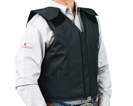 Right 1200 Series Adult Rodeo Vest - Polyduct Right Side