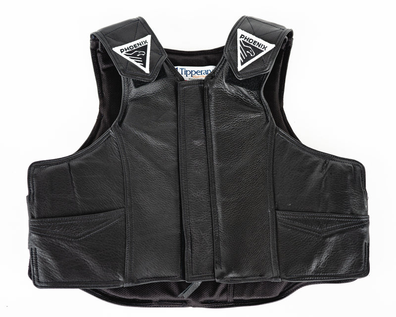 Load image into Gallery viewer, 2030 Phoenix Pro Max Youth Rodeo Vest in Leather
