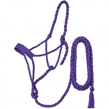 Load image into Gallery viewer, Tough1® Premium Mule Tape Halter with Lead
