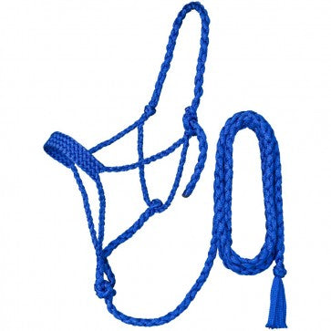 Load image into Gallery viewer, Tough1® Premium Mule Tape Halter with Lead
