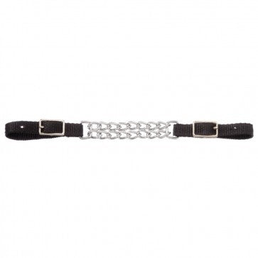 Load image into Gallery viewer, Tough1® Nylon Curb Strap with Double Chain
