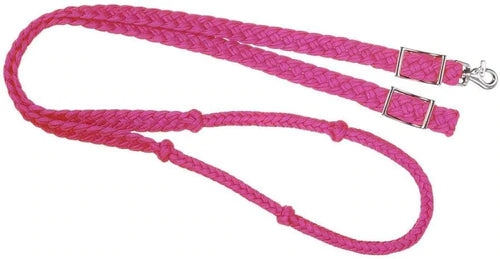Tough1® Deluxe Knotted Cord Roping Reins
