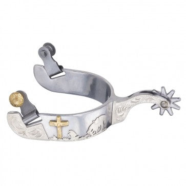 Tough1® Praying Cowboy Spurs