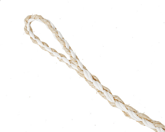 Leather Rope Bronc Rein Split 7ft - 4 Ply Bourbon Colored - Trigger Snap