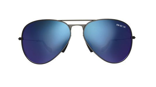 WESLEY Gunmetal/Iris - Bex Sunglasses