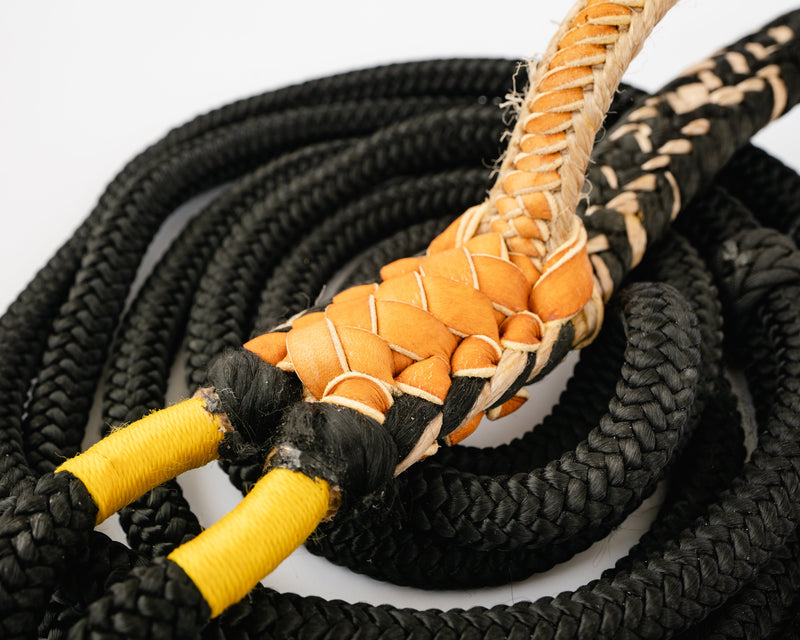 Load image into Gallery viewer, Colored Pro Series Bull Rope 7/8&quot; Handle 7/8&quot; Soft Tail Block
