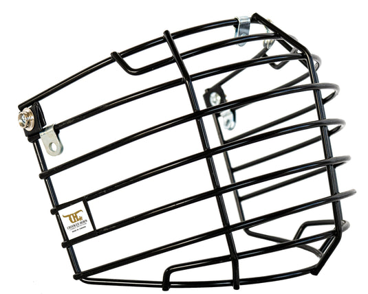 Crooked Horn Face Mask Side View