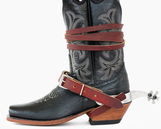 Leather Standard Spur Strap Package