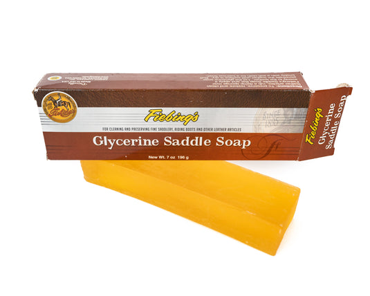 Glycerin Saddle Soap Bar Open