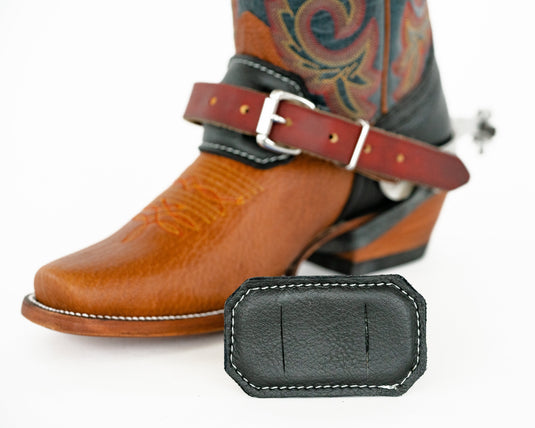 Leather Spur Strap Cover