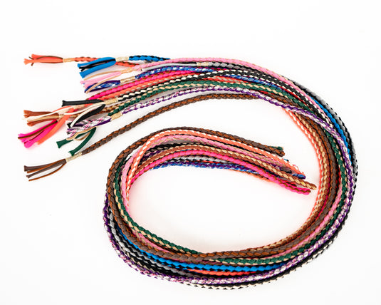 Nylon and Leather Braided Goat String