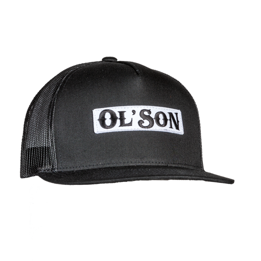 Olen Patch Ol' Son Patch Black Mesh Flatbill – Rodeo Mart
