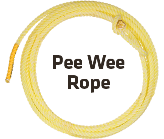 Cactus Pee Wee Rope 3 Strand Youth Team Rope