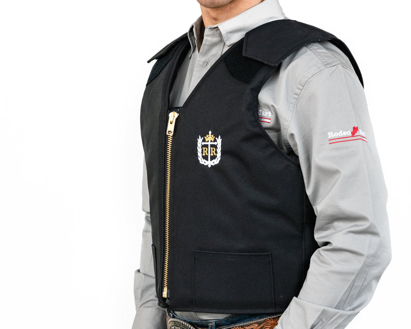 Load image into Gallery viewer, Ride Right Adult Competitor Rodeo Vest Left Side
