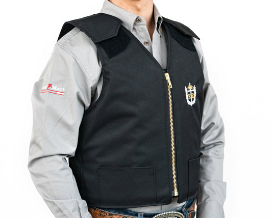 Ride Right Adult Competitor Rodeo Vest Right Side