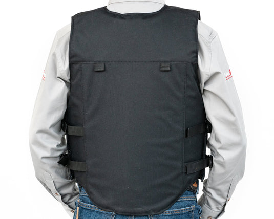 Ride Right Adult Competitor Rodeo Vest Back