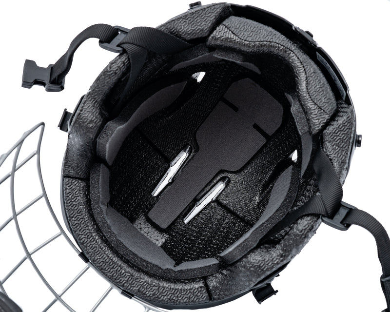 Load image into Gallery viewer, RM CCM Mutton Busting Helmet Inside View
