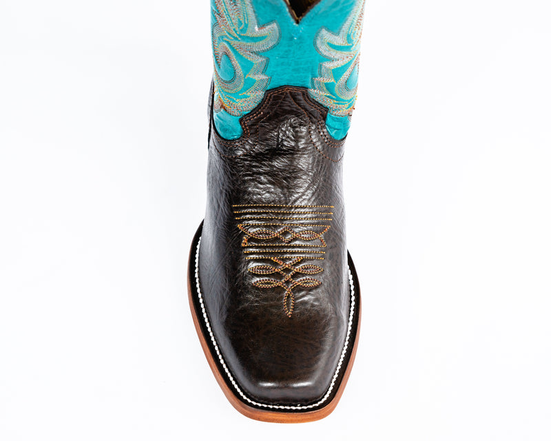 Load image into Gallery viewer, Beastmaster Rough Stock Boot - Turquoise Toe
