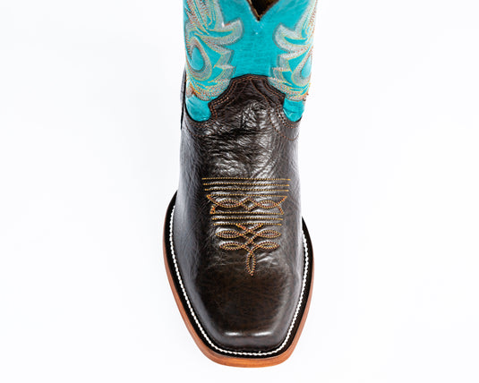 Beastmaster Rough Stock Boot - Turquoise Toe