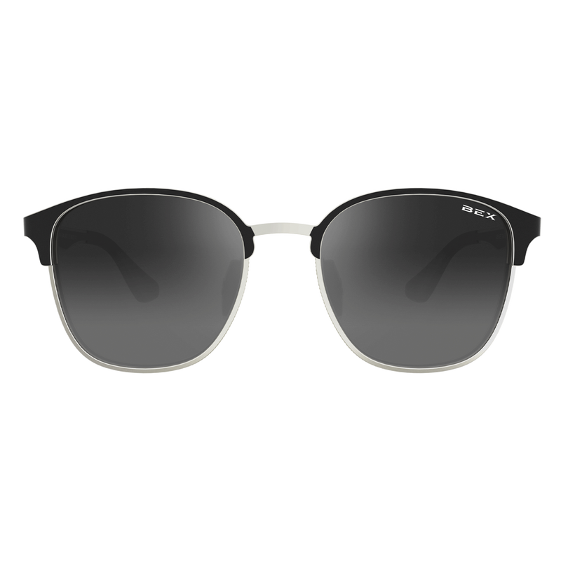 Load image into Gallery viewer, Tanaya Black/Silver - Bex Sunglasses
