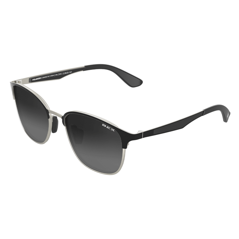 Load image into Gallery viewer, Tanaya Black/Silver - Bex Sunglasses
