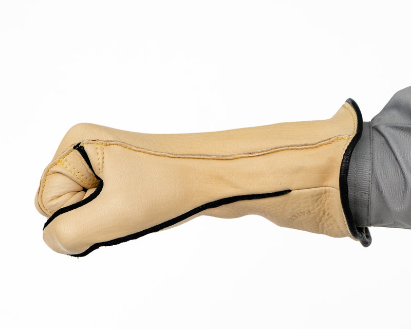 Load image into Gallery viewer, Tiffany Long Cuff Bull Riding Glove in a Fist
