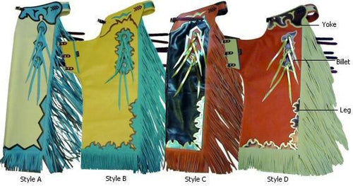 The Vegas Custom Pro Rodeo Chaps