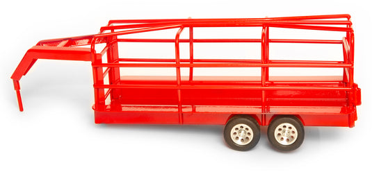 Gooseneck Ranch Trailer Red