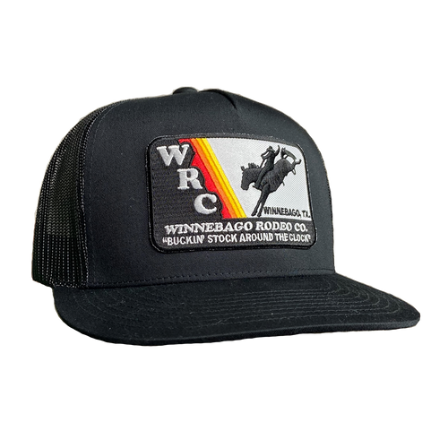 WRC Patch Black Flat Bill