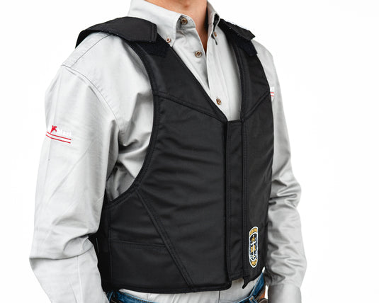 Ride Right Wright Western Saddle Bronc Vest - Hydrotuff Right Side