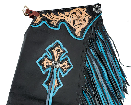 Youth Stock Chaps - Blue