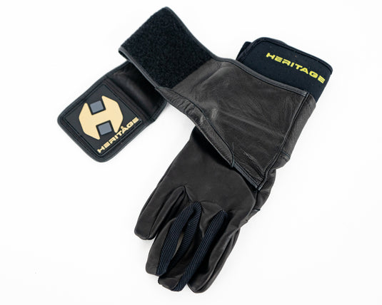 bullrot handschuhe Heritage Youth Wrist Wrap Bull Riding Glove – Rodeo Mart