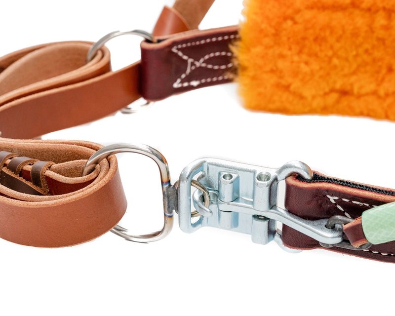 Load image into Gallery viewer, Beastmaster Leather Double Buckle Pony Flank
