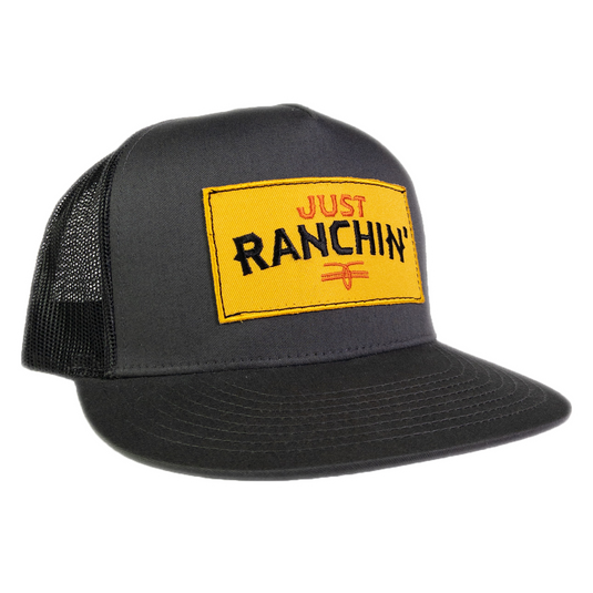 Just Ranchin Patch Flatbill