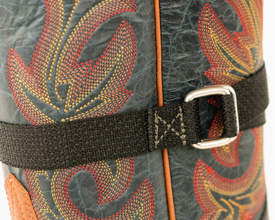 Nylon Spur Strap Package Nylon Boot Strap Detail Shot