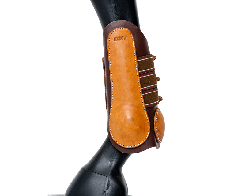 Load image into Gallery viewer, Oxbow Leather Splint Boots with Buckles
