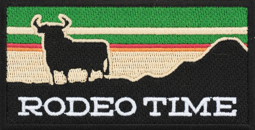 Sunset Rodeo Time Patch