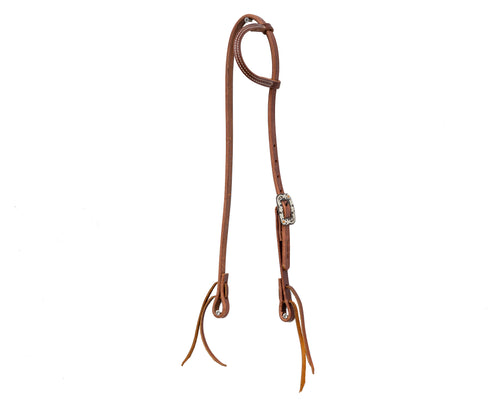 Cowperson Tack Headstall w/Floral Square Buckle