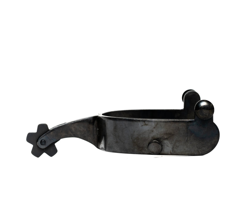 Load image into Gallery viewer, Saddle Bronc Spur Side View
