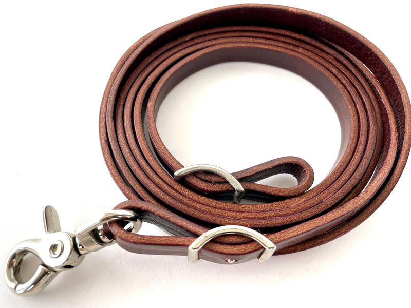 Load image into Gallery viewer, Latigo Leather Roping Reins - 1/2&quot;
