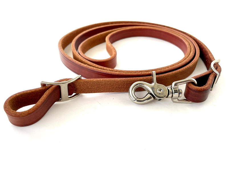 Load image into Gallery viewer, 5/8&quot; Harness Leather Reins
